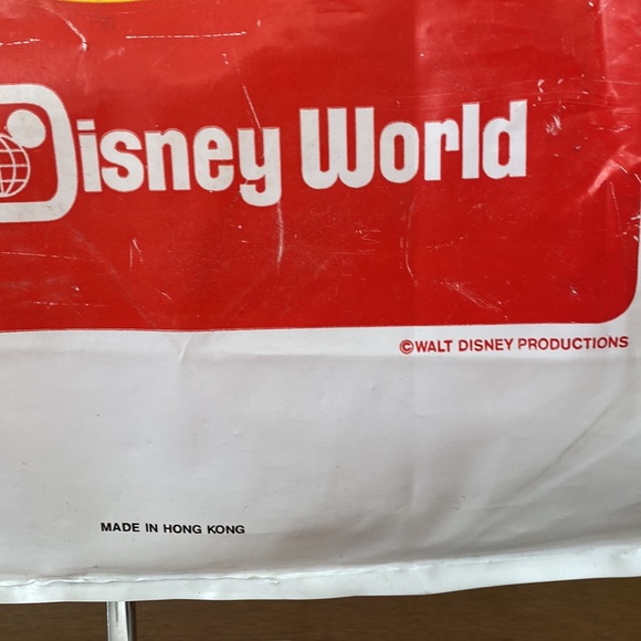 VTG Walt Disney World Mickey and Minnie Mouse  Shopping Bag with Handles - Picture 2 of 10